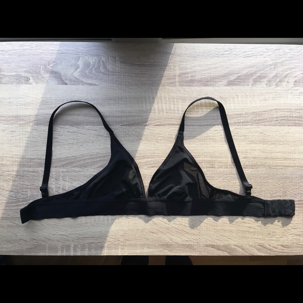Negative Underwear Sieve triangle bra black 0